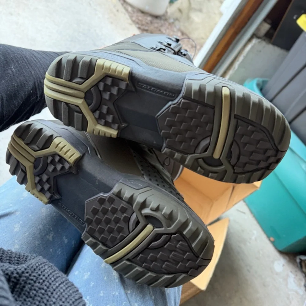 Salomon Men's Rain & Snow Boots - Gray and Brown